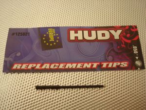 Hudy allen wrench replacement tip .050" x 60 mm