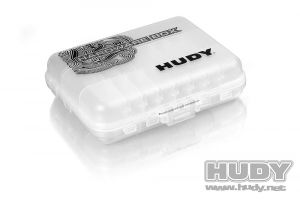 Hudy hardware box - double-sided - compact, 10cmx12cmx3,3cm