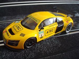 NSR Audi R8 LMS GT3  Adac Hockenheim 2009  #4 colour yellow AW King EVO3