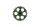 NSR corona in alluminio per assali 3/32" da 29 denti, AngleWinder, verde, diametro: 16.8mm 