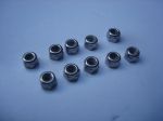 Scaleauto steel M2 self blocking nuts with 4mm nut, 10 pcs