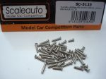 Scaleauto steel phillips screw sets M2 x 4mm, 6mm, 8mm, 10mm and 12mm, 50 pcs