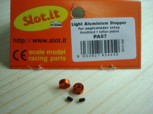 Slot.it stopper in alluminio allegerito per assali da 3/32"