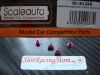 Scaleauto suspension mounts 3mm. aluminum purple