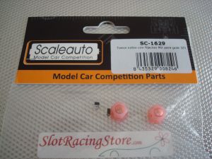 Scaleauto nylon guide nuts with M2 screw, 2 pieces