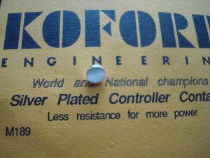 Koford contatto argentato a pasticca per pulsati