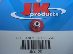 JK 29 tooth 48 pitch gear for 1/8" axle, diameter: 16,42 mm