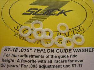 Slick-7 spessori pick-up da .015' in teflon