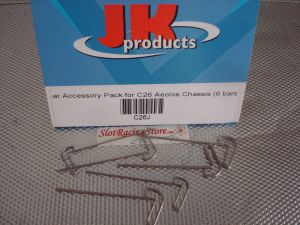 JK kit barre per telaio Aeolos chassis (0.8mm, 0.9mm. 1.0mm, 1.1mm, 1.2mm, 1.3mm)