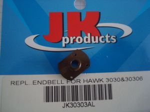JK Hawk alluminio endbell blank for Hawk M3 and M6 motor