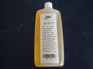 Slick-7 bottiglietta grande di Glidex, olio sintetico speciale per bronzine e cuscinetti, 4 oz. ( 118 ml)