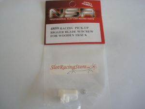 NSR racing pick-up for wooden track, bigger blade with hi performance screw NSR4857