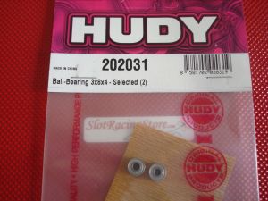 Hudy selected ball bearing for tire truers 3x8x4mm (2 pieces)