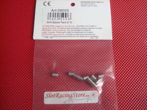 MB  stainless 3mm axle spacers, thickness: 5mm, 10pcs