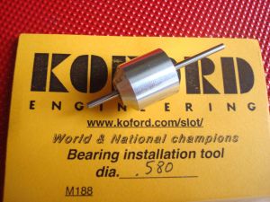 Koford Bearing installation tool, diameter: .580"