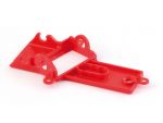 NSR anglewinder motor support for Mosler EVO 3 chassis, extra hard, red