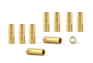 NSR 3/32" brass axle spacers for Formula 86/89 , 9,5mm long, 10 pcs