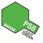 Tamiya PS08 vernice spray per policarbonato, 100ml, light green