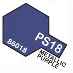 Tamiya PS18 vernice spray per policarbonato, 100ml, metallic purple