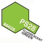 Tamiya PS28 vernice spray per policarbonato, 100ml, fluorescent green