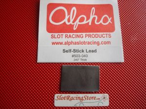 Alpha self sticking lead, .040 thick (1,02mm)