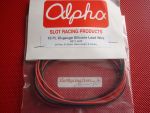Alpha 10 foot roll of 20 gauge silicone lead wire (1,85mm), 5ft red and 5ft black