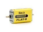 Slot.it morore Flat6 20.5K RPM, 200g*cm @12V, un lato aperto e l'altro chiuso