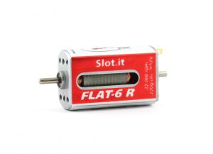Slot.it motore Flat-6R 22K RPM motor, 220g*cm @12V, alta trazione magnetica