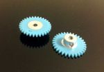 Thunderslot spur gear 31 teeth, diameter: 17mm, blue