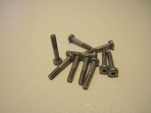 Thunderslot metric screws torx T6 1.8 x 12 mm,  10 pcs