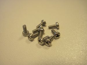 Thunderslot cross head metric screws 2 x 5 mm for guide flag mount (10 pcs)