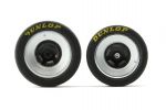 Slot it wheel insert, Nissan R89C type, for wheels 15.8mm and 16,5mm ( 4 pcs)