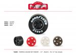 NSR inserti ruote per cerchi modelli Formula 86/89,  per cerchi 13mm, bianchi ( 4 pezzi)