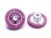 Cahoza polymer gear Highly Durable 72 Pitch 3/32" 38T , corrected, diameter: 14,50mm (.570")