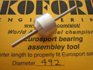 Koford Eurosport bearing assembley tool, diameter: .492"