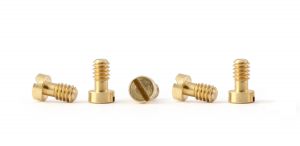 Policar metric screws M2  x 3,8 mm, brass, 5 pcs