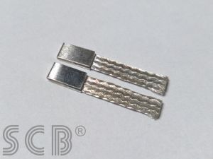 SCB contatti striscianti Standard, materiale: rame placcato argento, misure: 4,90mm x 0,60mm x 28mm, 5 coppie