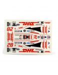 JK decals for 1/24 Indycar bodies, Team Andretti DHL #28