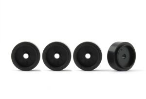 Policar cerchi anteriori F1 in plastica, diametro 13,8mm, larghezza 7,9mm, 4 pezzi
