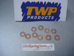 TWP spessori per pick-up in bronzo fosforoso, spessore: 0,20mm (.008") , 10 pezzi per confezione
