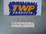 TWP spessori per assali da 3/32" in bronzo fosforoso, spessore: 0,50mm (.020") , 12 pezzi per confezione
