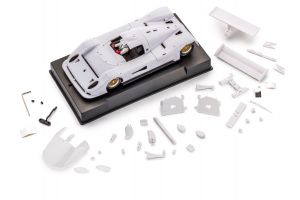 Slot.it  Jaguar XJR10  white kit with prepainted and preassembled parts