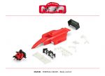 NSR carrozzeria rossa in kit di montaggio per Formula Uno 86/89