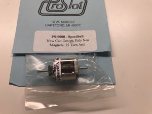 ProSlot Speedball motor, new can design, poly neo magnets, 55t30 25° timing