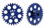 MR sidewinder gear 29 teeth, fits 3/32’ axle, ergal, diameter: 16,5mm, M2,5 setscrews, use with 4,5mm pinion gears