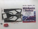 Mid America 1/24 Gemini chassis, nickle plated + pick-up
