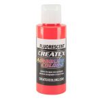 Createx airbrush color Fluorescent Red, 60ml