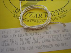 Slick-7  "Rope" filo argentato per shunt