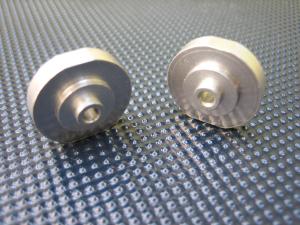 Camen rear jig wheels with flats for 3/32" axles