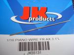 JK 1,48mm diameter piano wire front axle for Production chassis